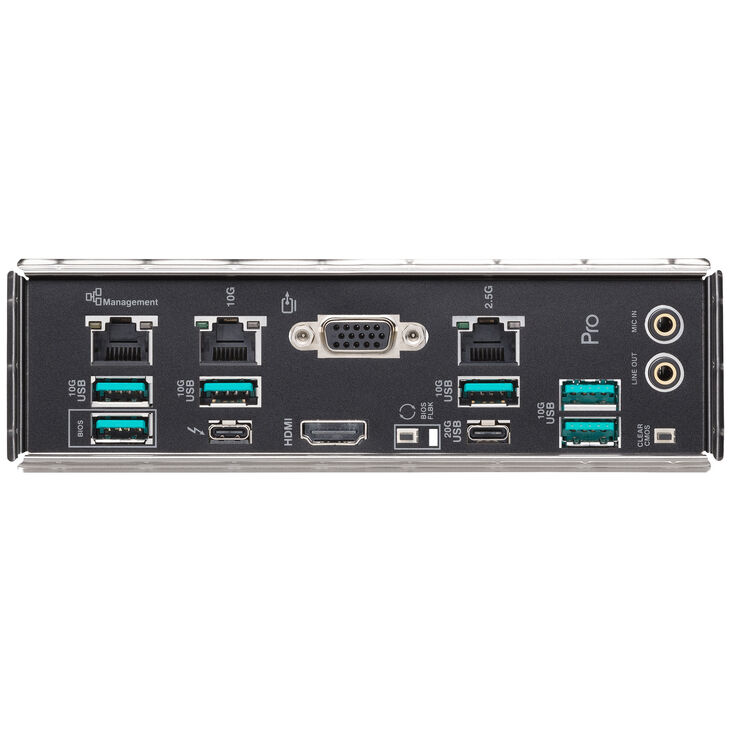 ASUS Pro WS Z890-ACE SE motherboard, LGA 1851 socket, Intel Z890, ATX, DDR5 image number 3