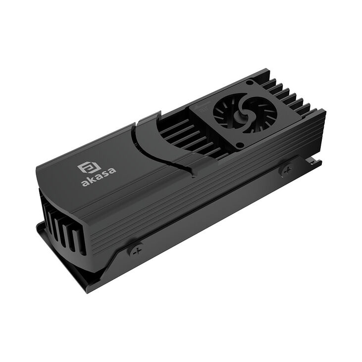 Akasa Gecko Pro LX M.2 cooler - black image number 0