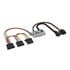 Akasa Compact Power 200 Adapter, 24-Pin ATX, 4-Pin Power DIN - 200 Watt image number null