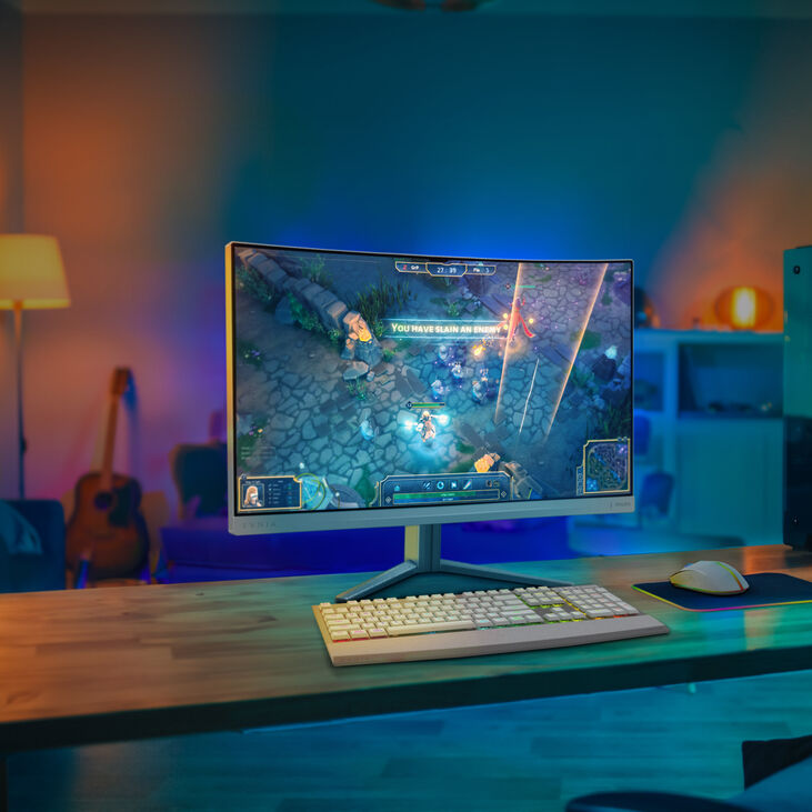Philips Evnia 27M2C5501, 27 Zoll Curved Gaming Monitor, 180 Hz, VA image number 9