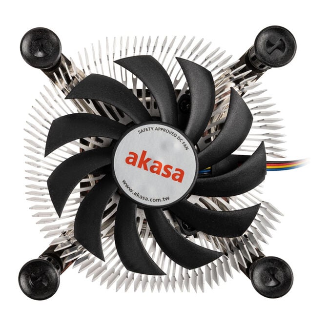 Akasa AK-CC6601EP01 Low Profile CPU Cooler - Socket LGA 1700, 26.9mm high image number 1