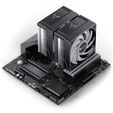 Jonsbo CR-3000E CPU-K&uuml;hler, Dual-Tower, RGB, 260W TDP - schwarz, 120mm image number null