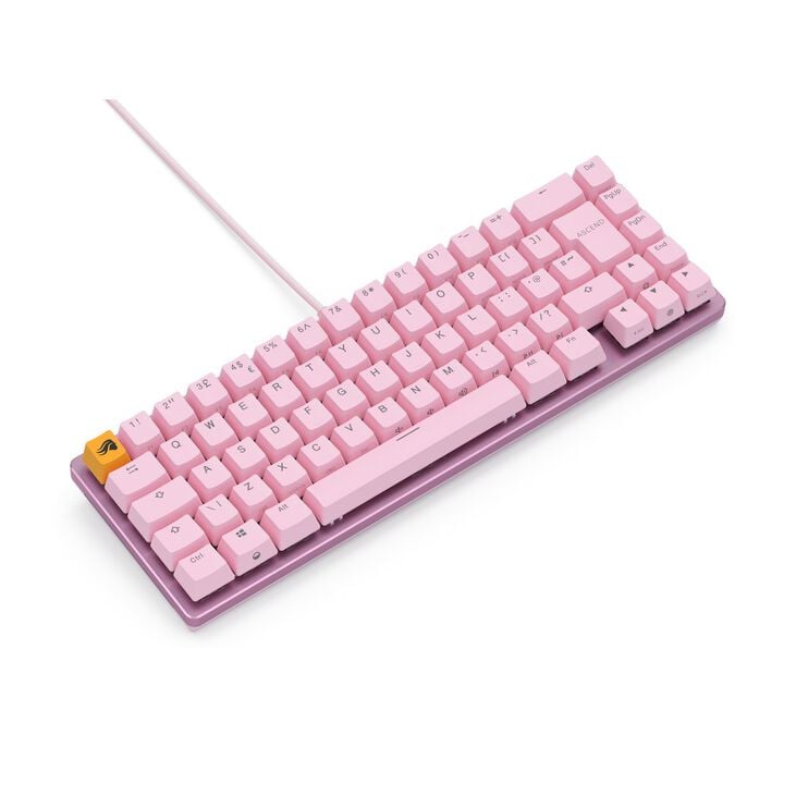 Glorious GMMK 2 Compact Tastatur - Fox Switches, ISO(UK)-Layout, pink image number 5
