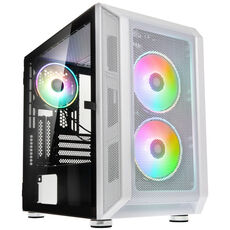 Kolink Citadel Mesh RGB Micro-ATX Case - white