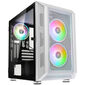 Kolink Citadel Mesh RGB Micro-ATX Case - white