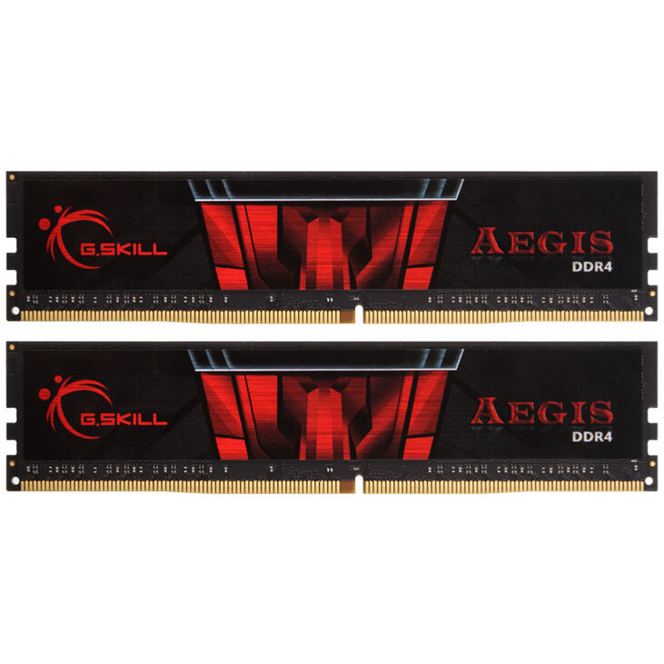 G.Skill Aegis, DDR4-3200, CL16 - 16 GB Dual-Kit, schwarz image number 1