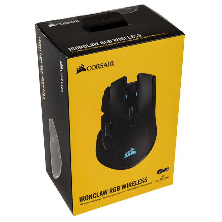 Corsair Ironclaw RGB Wireless Gaming Mouse - Black image number 8