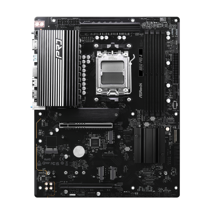 ASROCK B850 Pro-A Mainboard, Sockel AM5, AMD B850, ATX, DDR5 image number 3