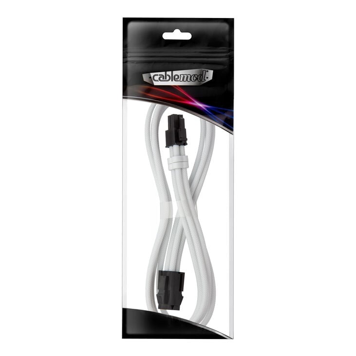 CableMod Pro ModMesh 4-pin ATX Extension, 45cm - white image number 1