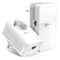 TP-Link TL-WPA7619 KIT Powerline-WLAN-Adapter, Dual-Band Wi-Fi, mit Steckdose - wei&szlig;