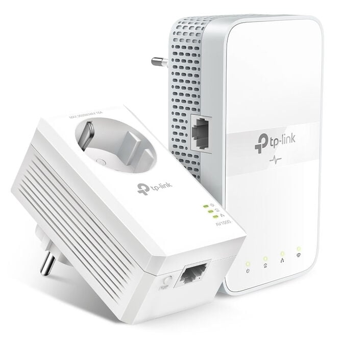 TP-Link TL-WPA7619 KIT Powerline-WLAN-Adapter, Dual-Band Wi-Fi, mit Steckdose - wei&szlig; image number 0