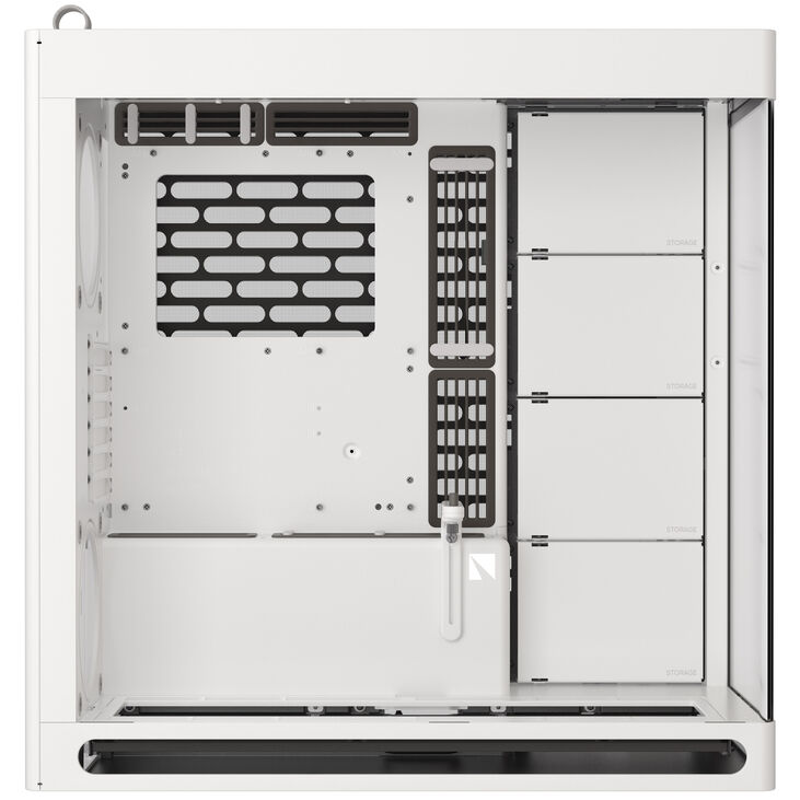 HAVN HS 420 PC-Gehäuse, Midi-Tower, E-ATX, Tempered Glass - weiß image number 5