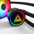 Montech LightFlow ARGB AiO Wasserk&uuml;hlung  - 360mm, schwarz image number null