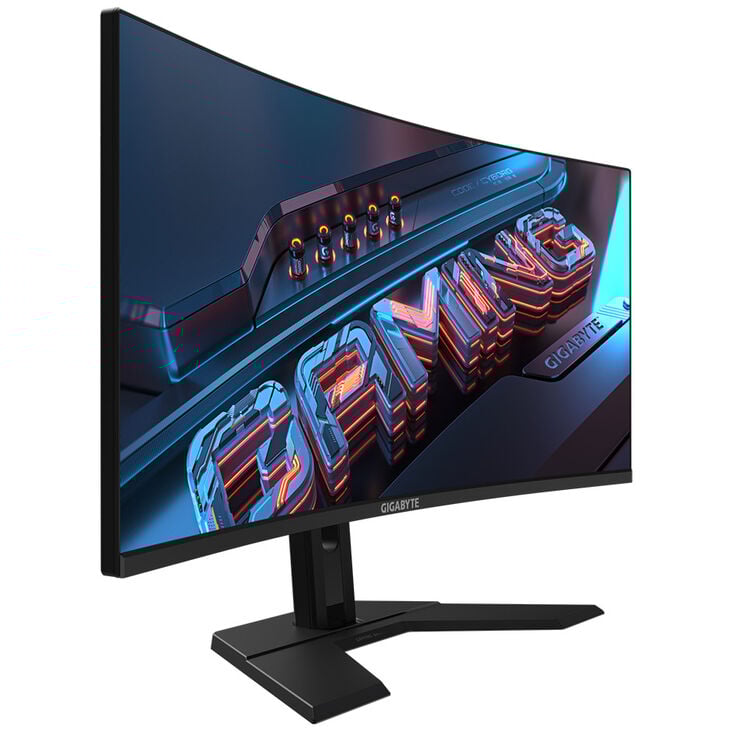 GIGABYTE GS34WQC, 34 inch Curved Gaming Monitor, 135 Hz, VA, FreeSync Premium image number 0