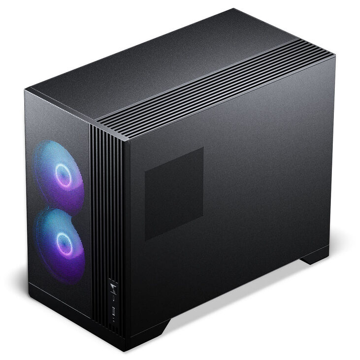 Phanteks XT M3 PC Case, Mini Case, mATX, RGB, Tempered Glass - including 3x 120mm Fans, Black image number 3