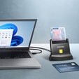 AXAGON CRE-SM4NC USB Smart Card Reader - USB-C image number null