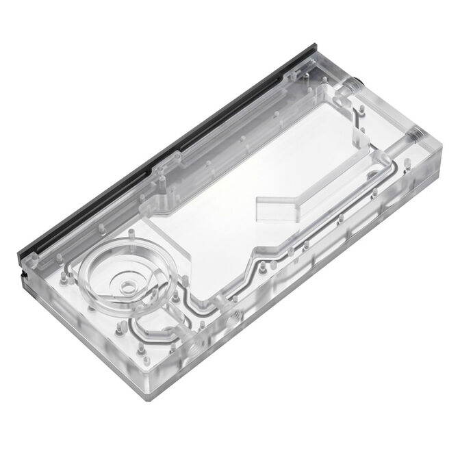 PHANTEKS R260C Reservoir - Acrylic Backplate, D5, DRGB-LED - Black image number 3