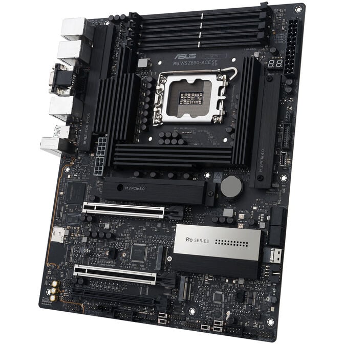 ASUS Pro WS Z890-ACE SE motherboard, LGA 1851 socket, Intel Z890, ATX, DDR5 image number 6
