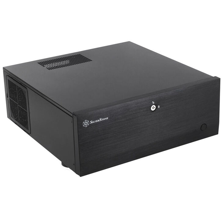 SilverStone SST-GD07B-C - Grandia Airflow Desktop, USB-C - black image number 0