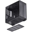 Jonsbo D300 Mid Tower, 270 degrees, Tempered Glass - Black image number null