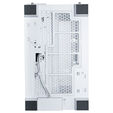Lian Li O11 Dynamic EVO RGB PC Case Bundle HydroShift II LCD-S 360TL AiO + 3x UNI FAN SL-INF 120 Reverse Blade Fans - White image number null