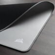 CORSAIR MM Gaming-Mauspad, Stoffoberfl&auml;che, Anti-Fray-Kanten - grau, L image number null
