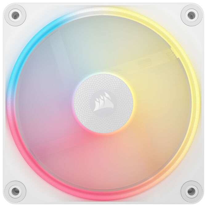 Corsair iCUE Link LX120-R RGB L&uuml;fter, PWM - 120mm, wei&szlig; image number 5