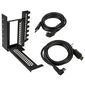 CableMod vertical graphics card holder with PCIe x16 riser cable, 2x DisplayPort - black