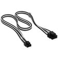 Corsair Premium Sleeved DC Cable Pro Kit, f&uuml;r Typ-5-Netzteil - schwarz/wei&szlig; image number null