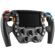 VPG Sim Mission Sim Steering Wheel, 5-inch Touch Display, ARGB, 290mm - Black image number null