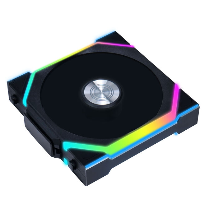 Lian Li UNI FAN SL Wireless ARGB PWM L&uuml;fter, 3er-Pack inkl. Controller - 120 mm, schwarz image number 4