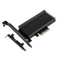 SilverStone SST-ECM24-ARGB - PCI-E Gen4 expansion card for M.2 (NGFF) - with cooler, ARGB image number null