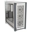 Corsair iCUE 5000X RGB Midi-Tower, Tempered Glass - wei&szlig; image number null