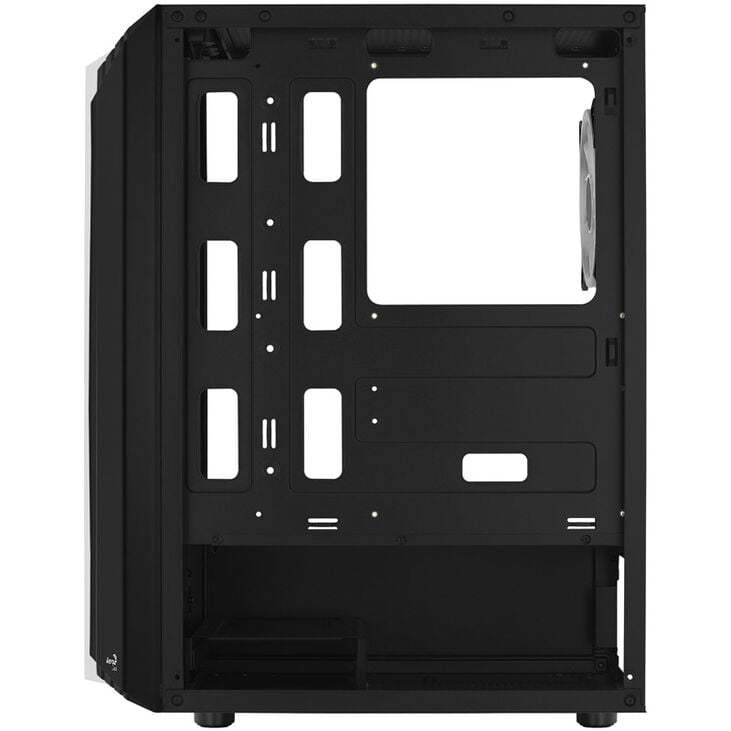 Aerocool Bionic v2 Midi-Tower, RGB, Tempered Glass - schwarz image number 6