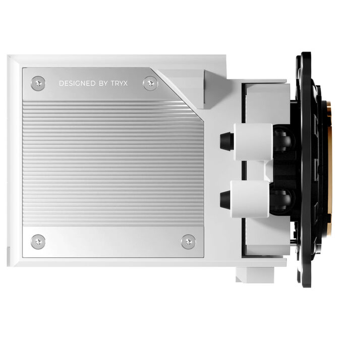 TRYX STAGE ARGB 360 AiO-Wasserk&uuml;hlung, Dual-IPS-Display - 360mm, wei&szlig; image number 4