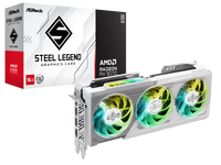 ASrock Radeon RX 9070 Steel Legend OC graphics card, 16384 MB GDDR6