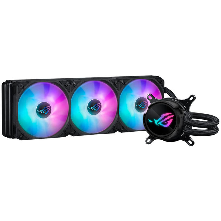 ASUS ROG STRIX LC III 360 ARGB AIO Cooler - Black image number 0
