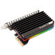 aqua computer kryoM.2 RGBpx PCIe 5.0 x4 Adapter für M.2 PCIe SSD, M-Key, mit Passivkühler