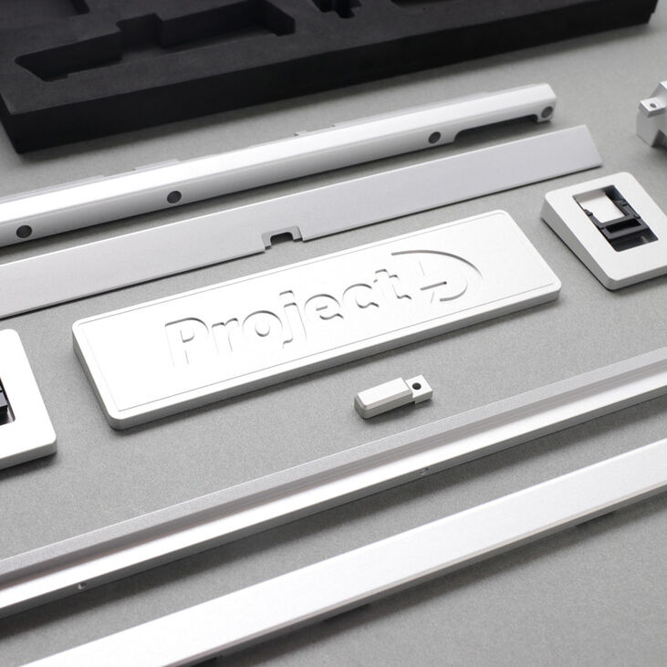 Ducky Outlaw 65 Gaming-Tastatur, Barebone - silber (ISO) image number 5