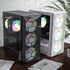 Montech X3 Glass Mid Tower, RGB, Tempered Glass - White image number null