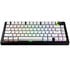 Glorious GPBT Basics Keycaps, ANSI Layout (US), PBT, Doubleshot - Classic White image number null