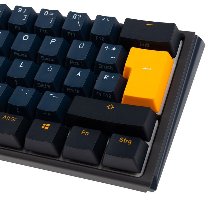 Ducky One 3 Pro Mini Nazca Line Gaming Tastatur, mechanisch, 8.000 Hz, Hot Swap, RGB - Cherry MX2A Red, ISO (DE) image number 6