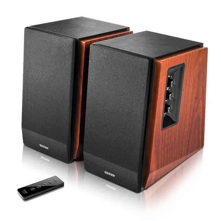 Edifier R1700BT 2.0 Bluetooth Regallautsprecher (Paar) - schwarz/braun image number 1
