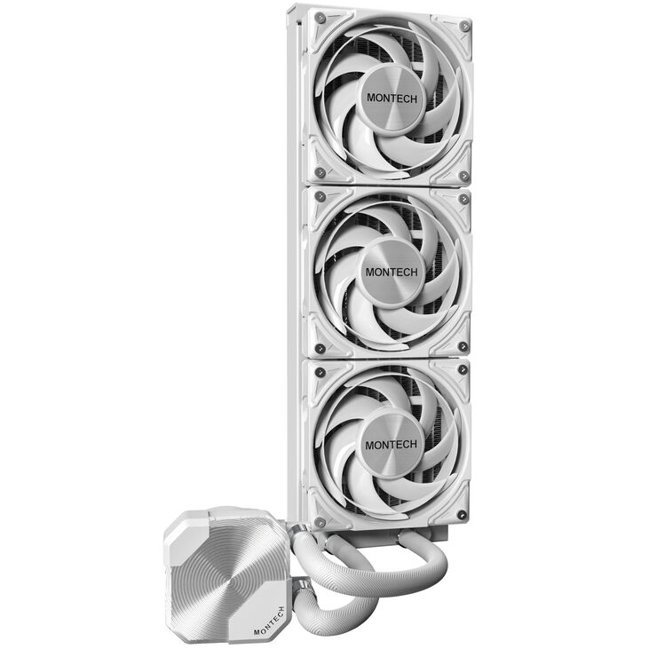 Montech HyperFlow Silent AiO Water Cooling - 360mm, white image number 1