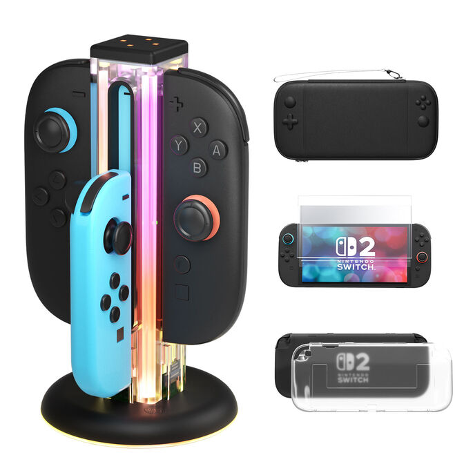 NYXI Zeus Nintendo Switch 1 & 2 Controller Ladestation image number 1
