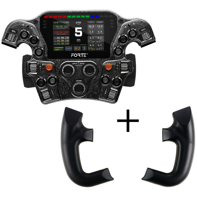 Asetek SimSports Forte Formula Pro Wheel Konfigurator image number 0