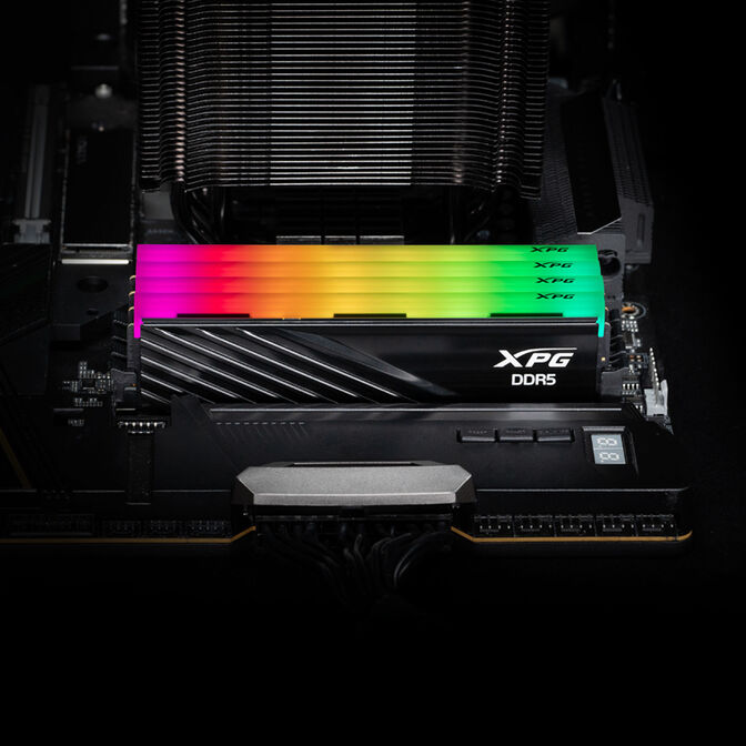 ADATA XPG Lancer Blade RGB DDR5-6400 RAM, CL32, XMP, EXPO - 48GB Dual Kit, black image number 4