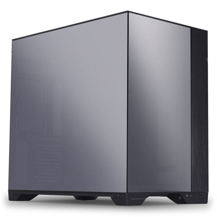 Lian Li O11 Vision Chrome Gehäuse, Midi-Tower, E-ATX, Tempered Glass, verspiegelt - schwarz image number 0