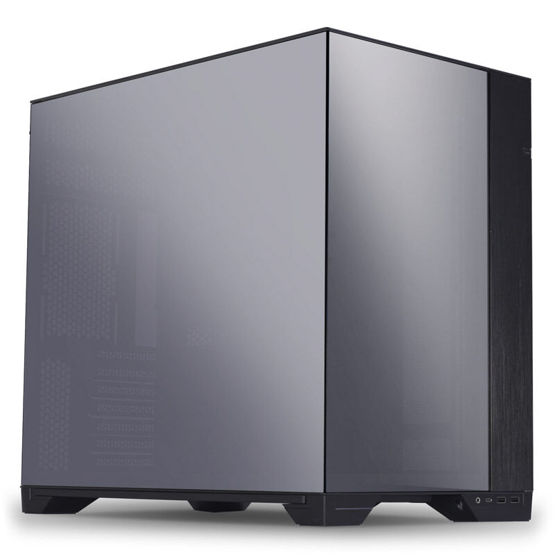 Lian Li O11 Vision Chrome Gehäuse, Midi-Tower, E-ATX, Tempered Glass, verspiegelt - schwarz PC Case Lian Li O11 Vision Chrome Gehäuse, Midi-Tower, E-ATX, Tempered Glass, verspiegelt - schwarz
