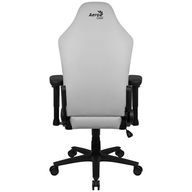 Aerocool Crown Leatherette Moonstone White Gaming Chair, Faux Leather - white image number 6